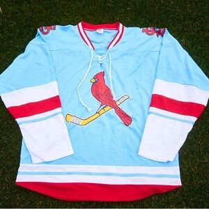 St. Louis Cardinals Hockey Sweater Jersey